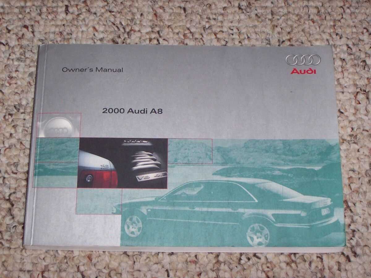 2000 audi a8 owners manual