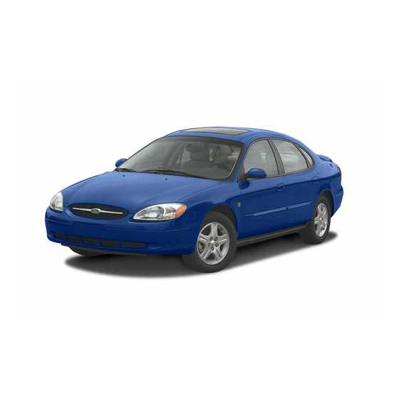 2000 ford taurus owners manual free download