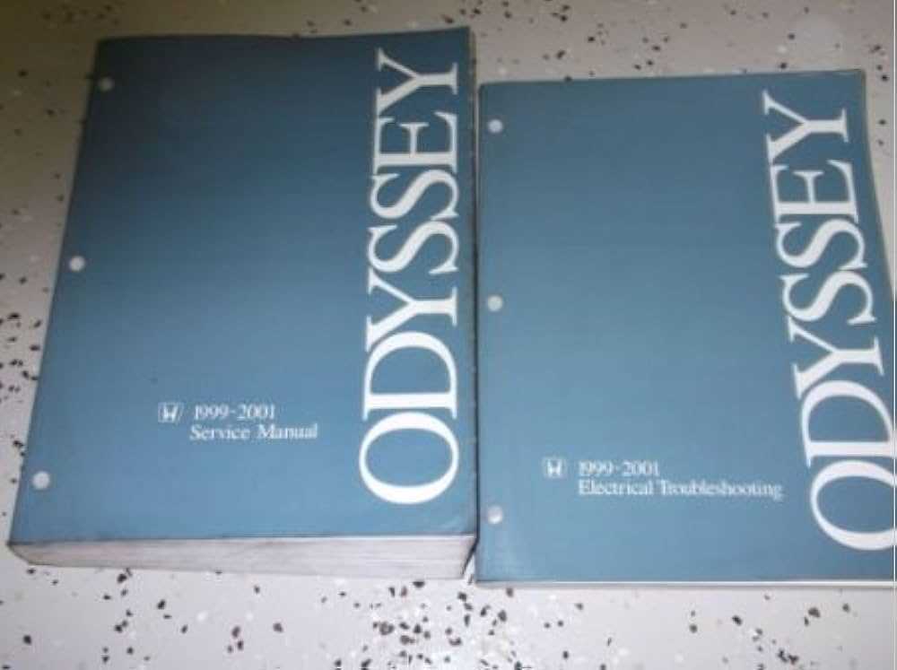 2000 honda odyssey owners manual