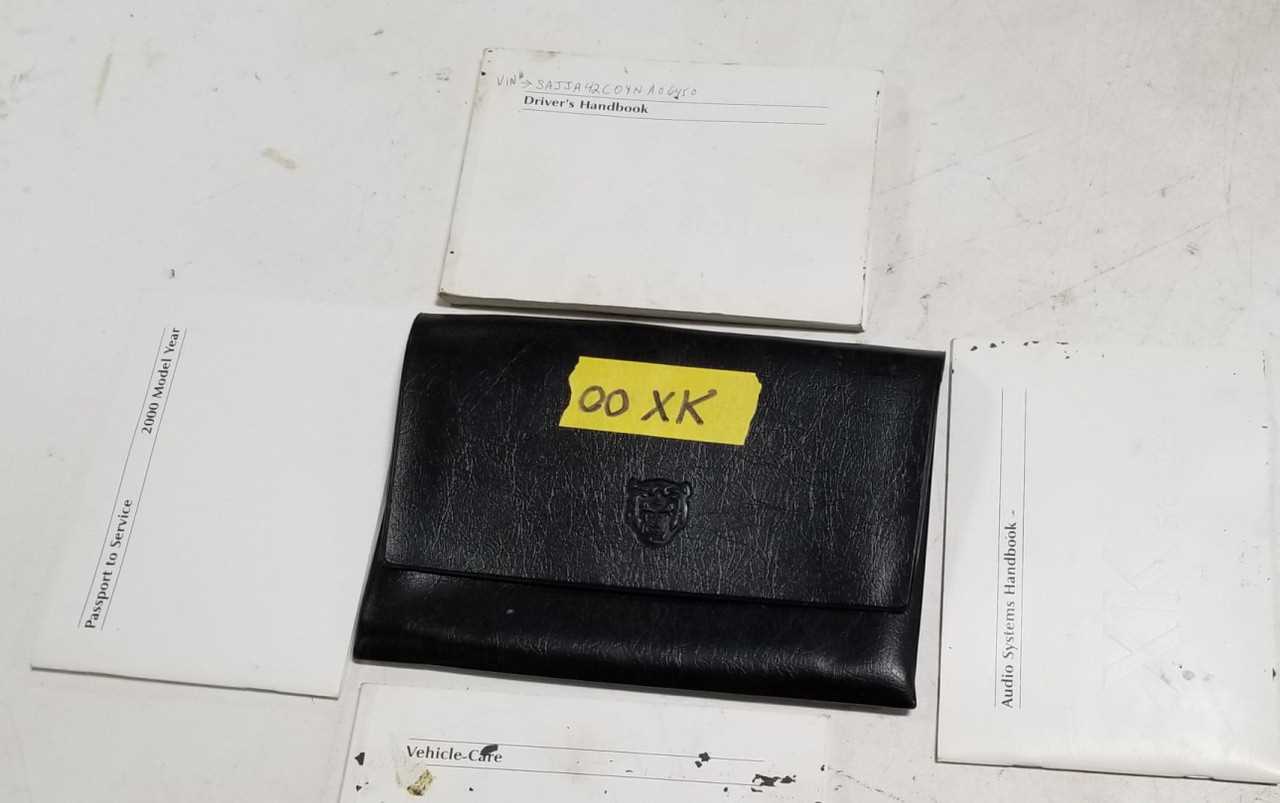 2000 jaguar xk8 owners manual