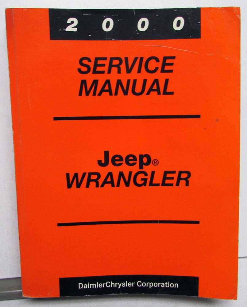 2000 jeep wrangler owners manual