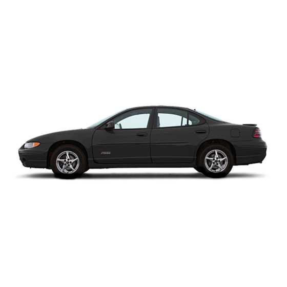 2000 pontiac grand prix owners manual