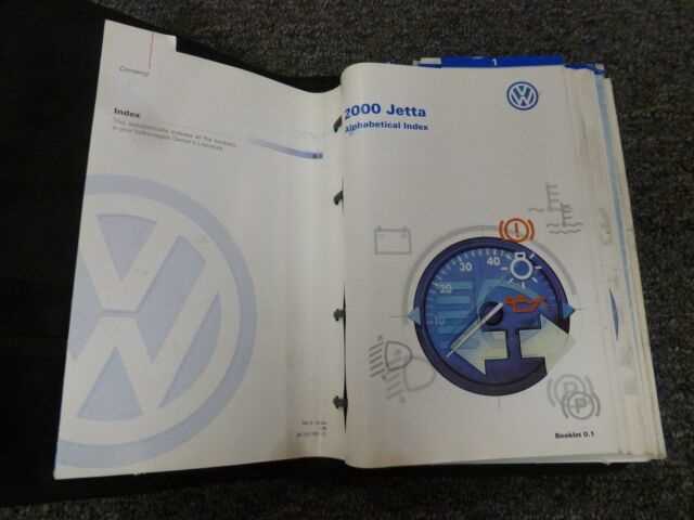 2000 vw cabrio owners manual