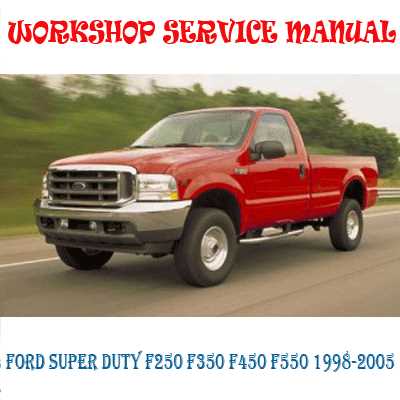 2000 f350 owners manual