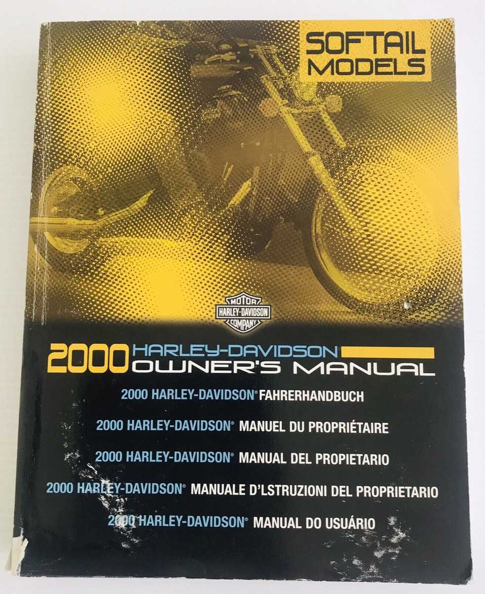 2000 harley fatboy owners manual