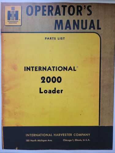 2000 international 4700 owners manual