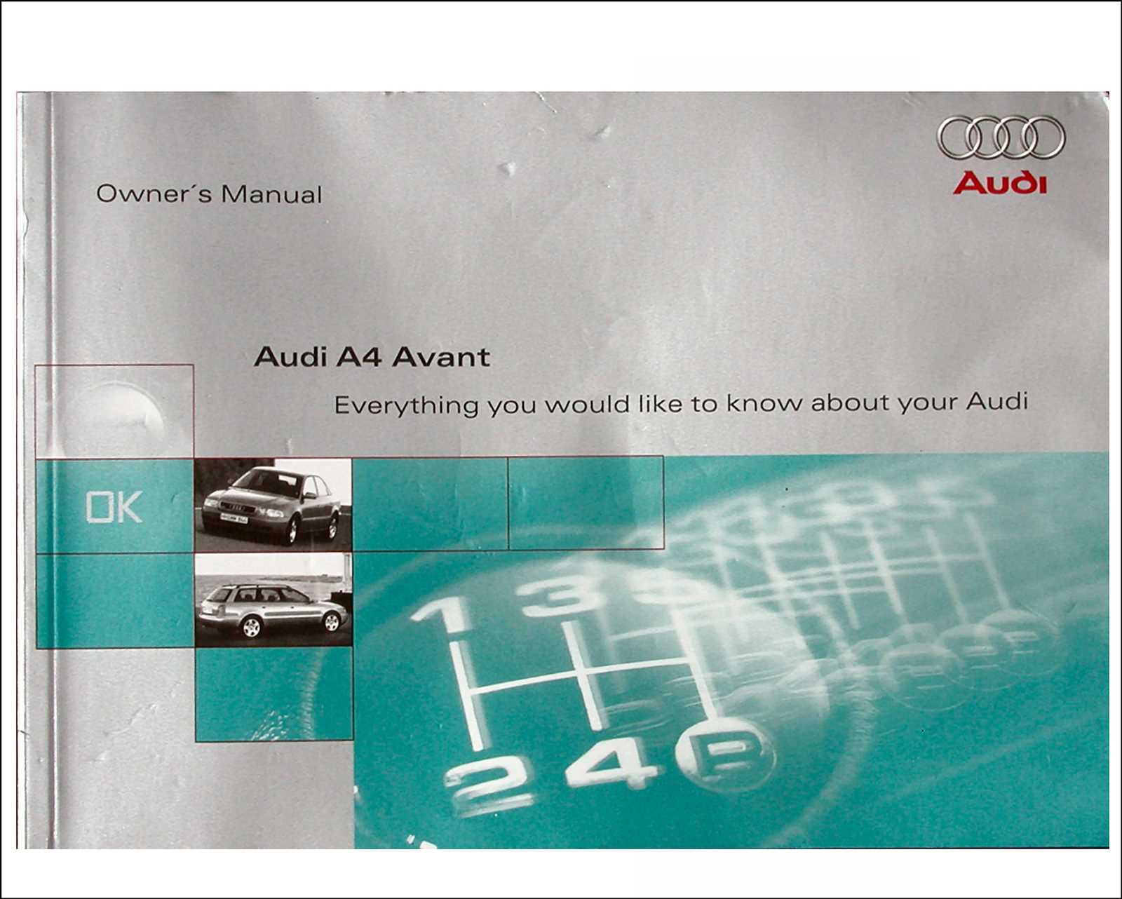 2001 audi allroad owners manual