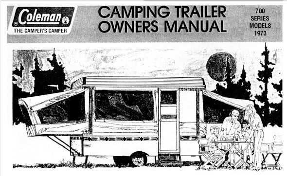 2001 coleman pop up camper owners manual