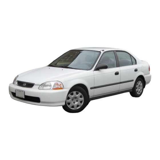 2001 honda civic lx owners manual