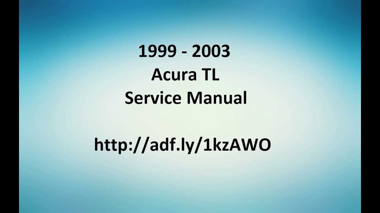2001 acura cl owners manual