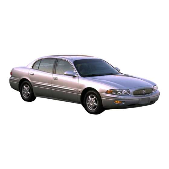 2001 buick lesabre owners manual