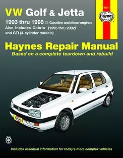 2001 vw cabrio owners manual