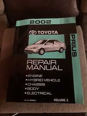 2002 toyota prius owners manual