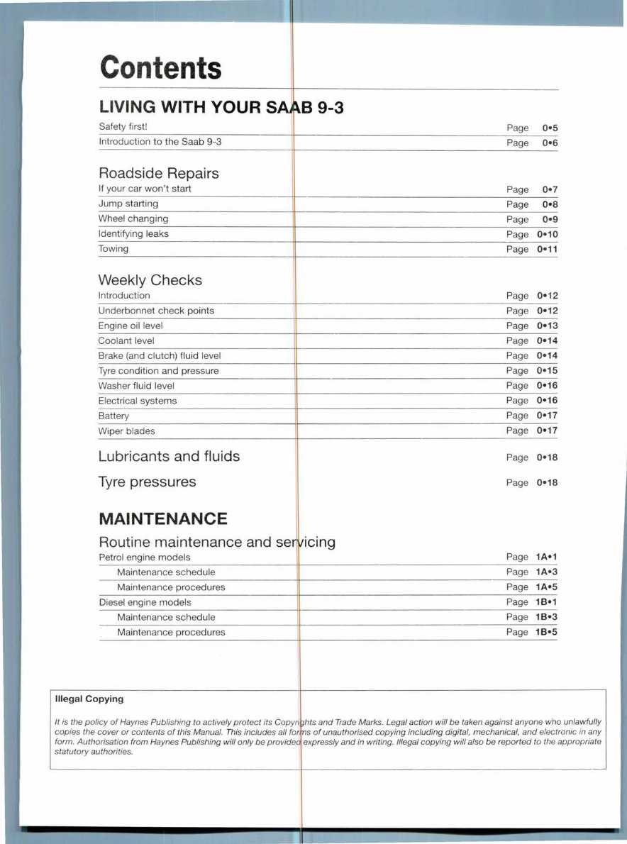 2002 saab 9 3 owners manual