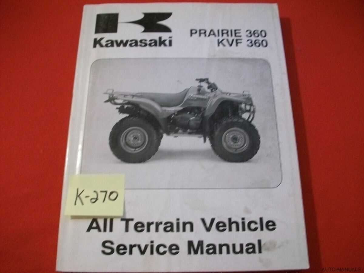 2003 kawasaki prairie 360 owners manual