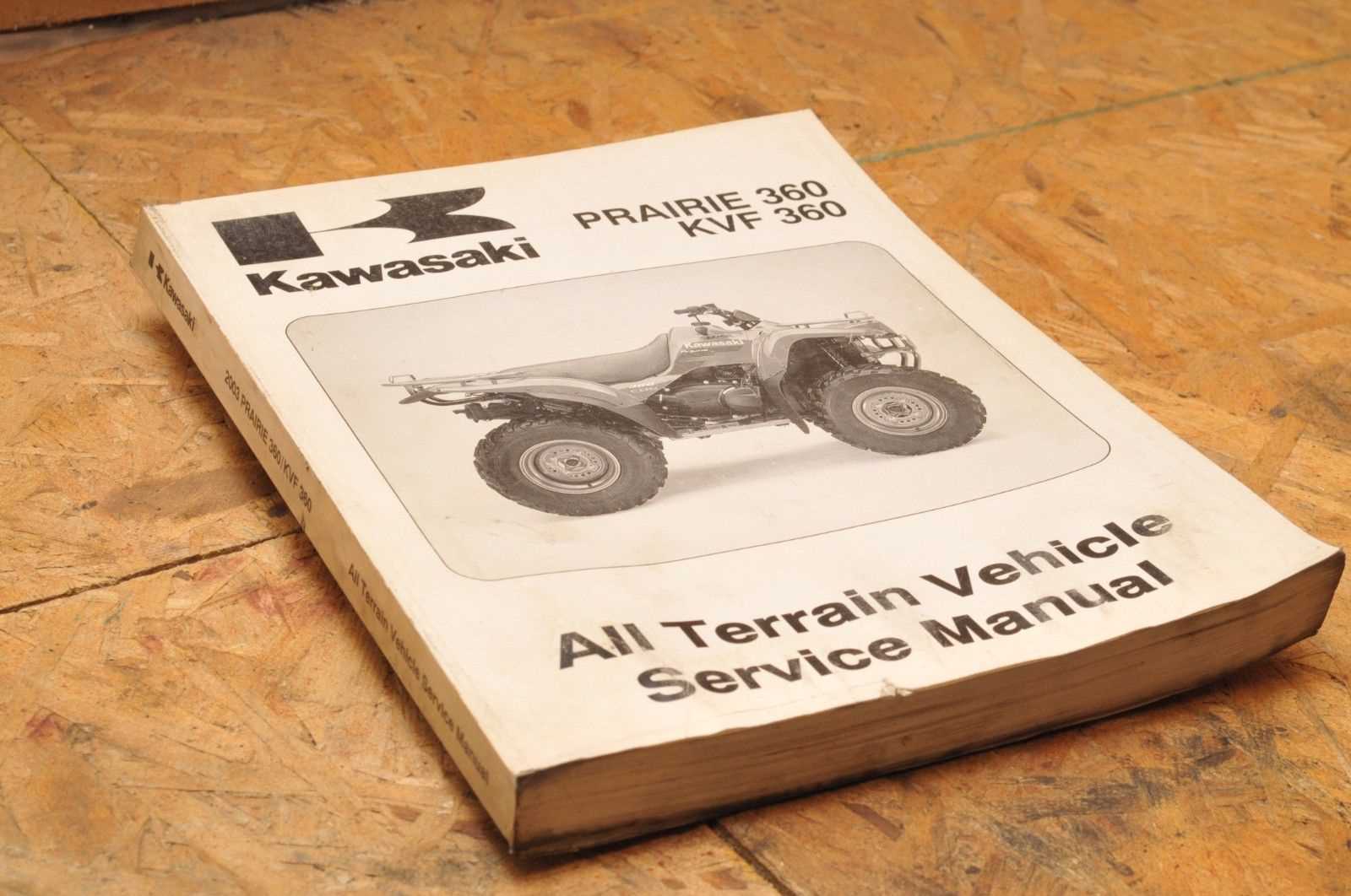 2003 kawasaki prairie 360 owners manual