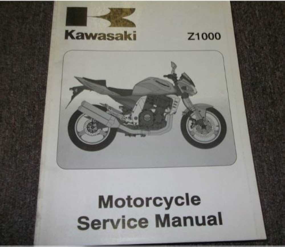 2003 kawasaki z1000 owners manual