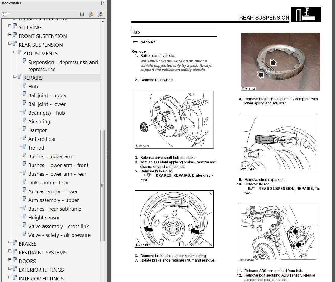 2003 land rover discovery owners manual