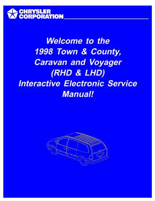 2003 dodge caravan owners manual