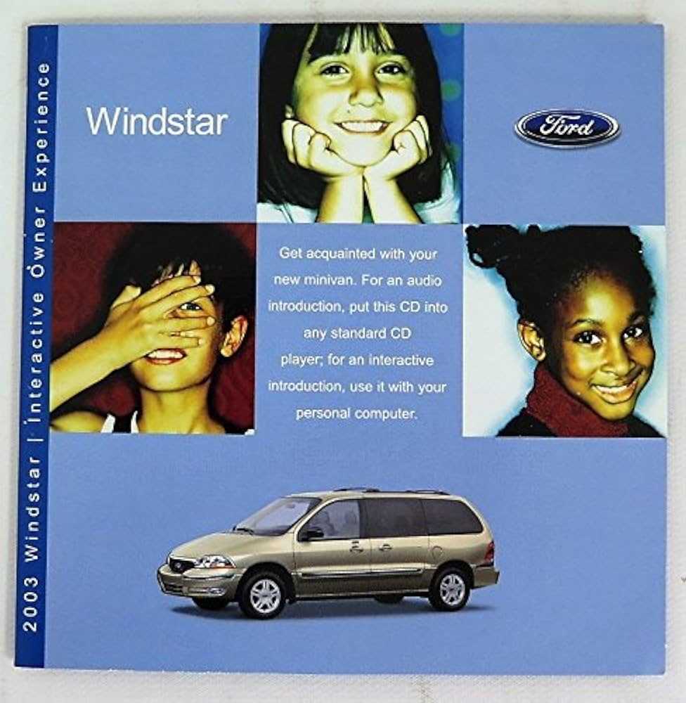 2003 ford windstar owners manual