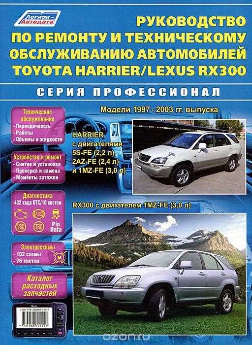 2003 lexus rx300 owners manual