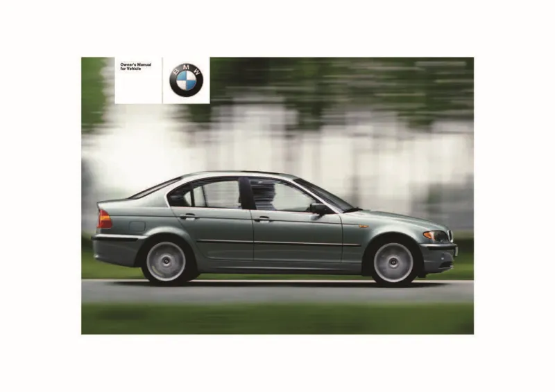 2004 bmw 330i owners manual