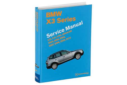 2004 bmw x3 owners manual