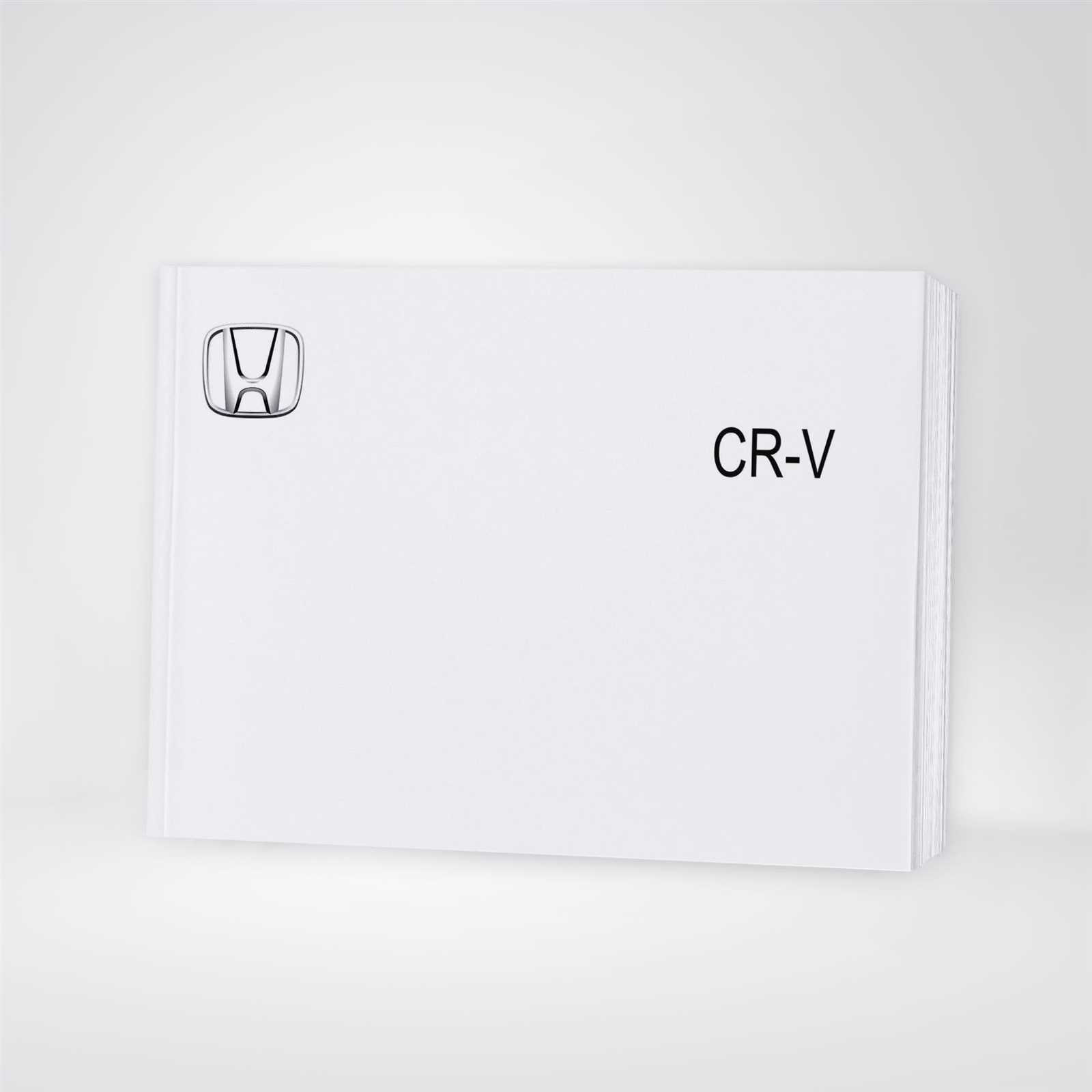 2004 honda cr v owners manual