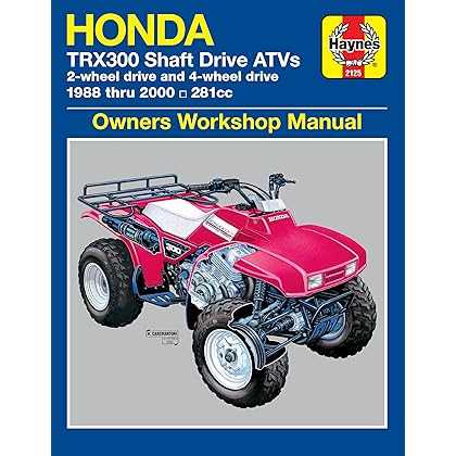 2004 honda recon 250 owners manual