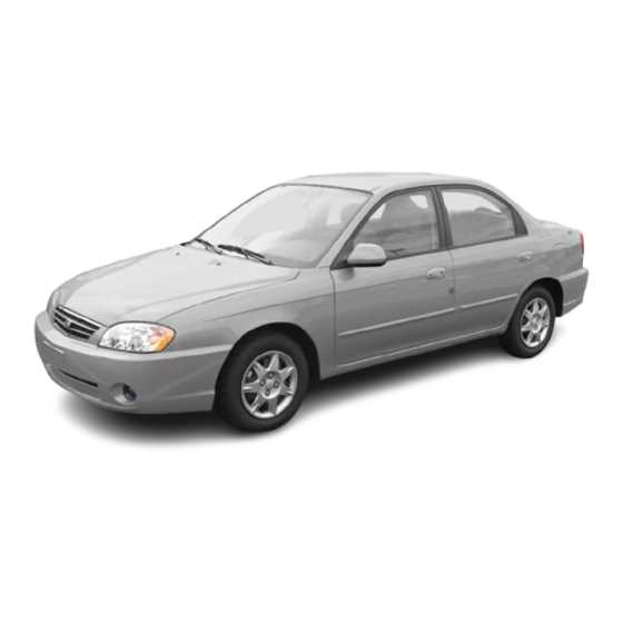 2004 kia spectra owners manual