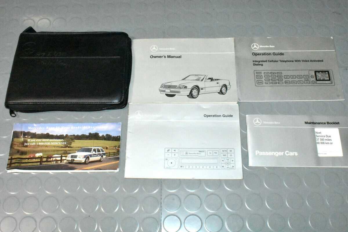 2004 mercedes sl500 owners manual