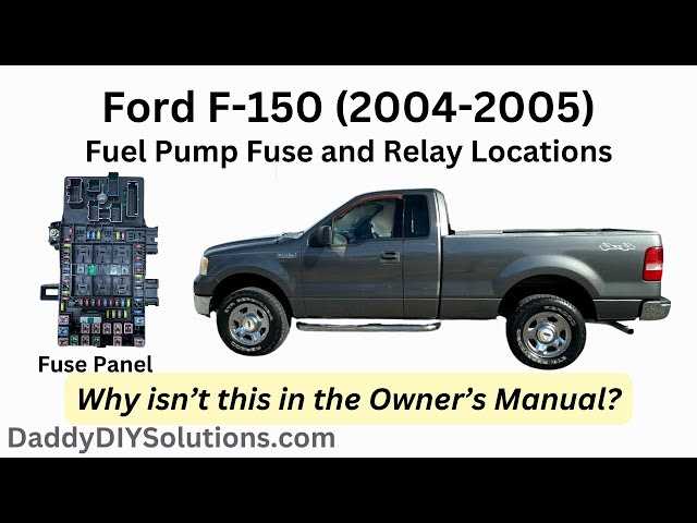 2004 f150 owners manual