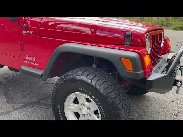 2004 jeep wrangler owners manual