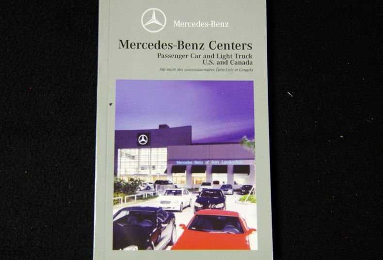 2004 mercedes sl500 owners manual