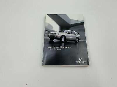 2004 mercury mountaineer owners manual