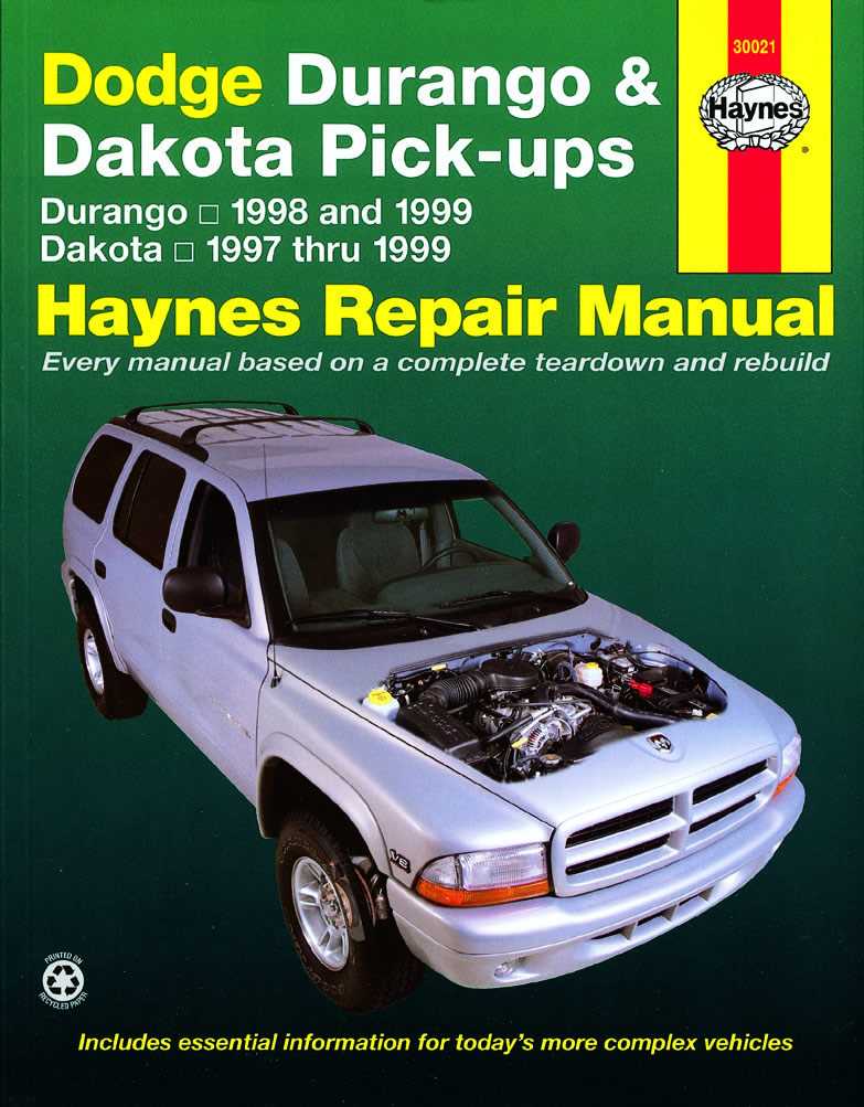 2005 dodge durango owners manual