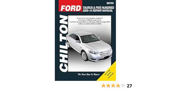 2005 ford 500 owners manual