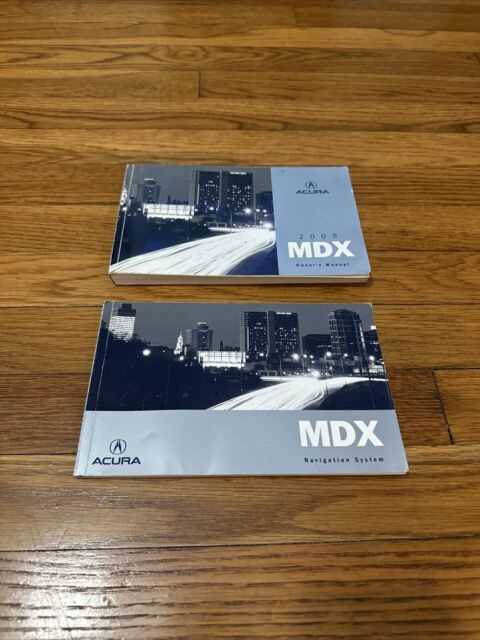 2005 mdx owners manual