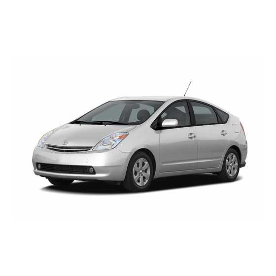2005 toyota prius owners manual