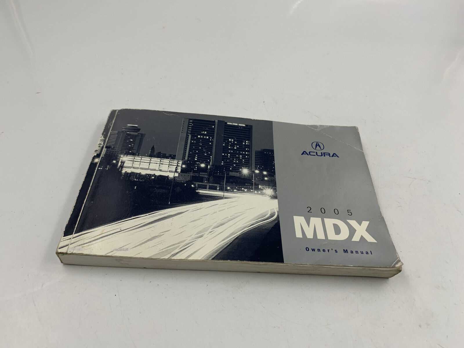 2005 acura mdx owners manual