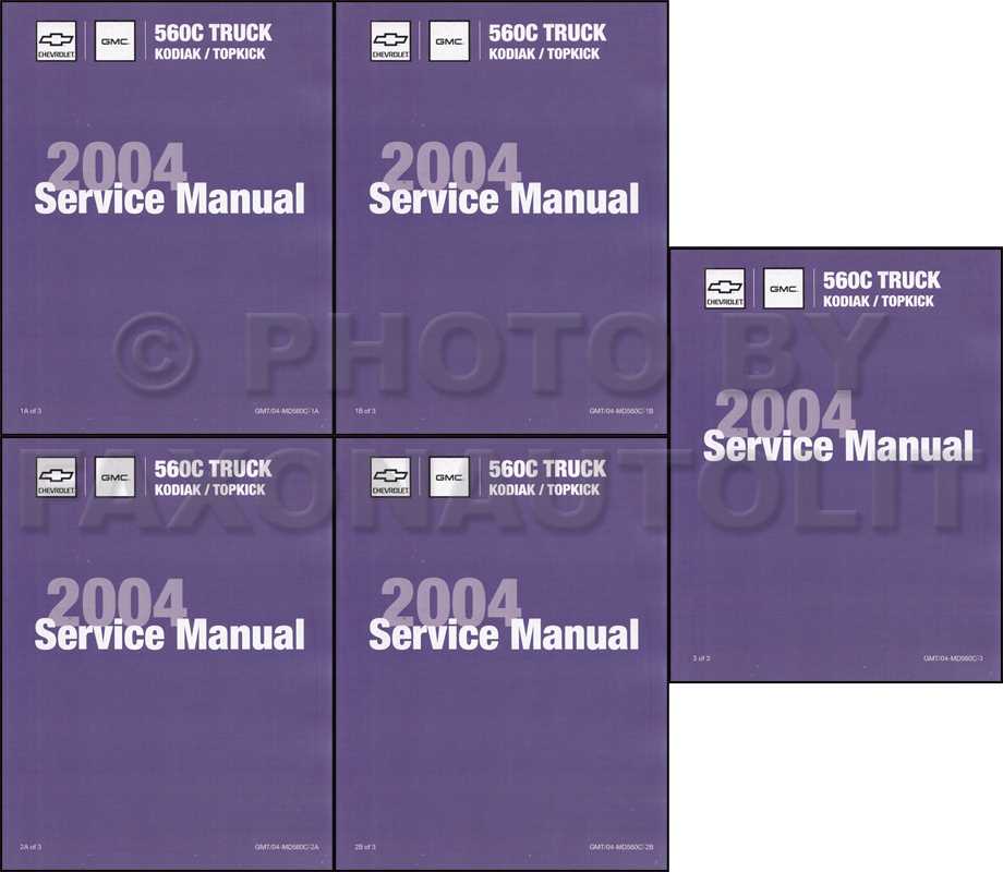 2005 gmc c7500 owners manual