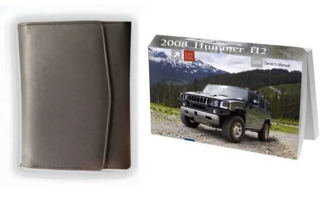2005 hummer h2 sut owners manual