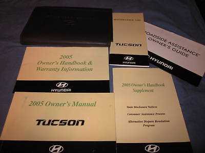 2005 hyundai tucson owners manual