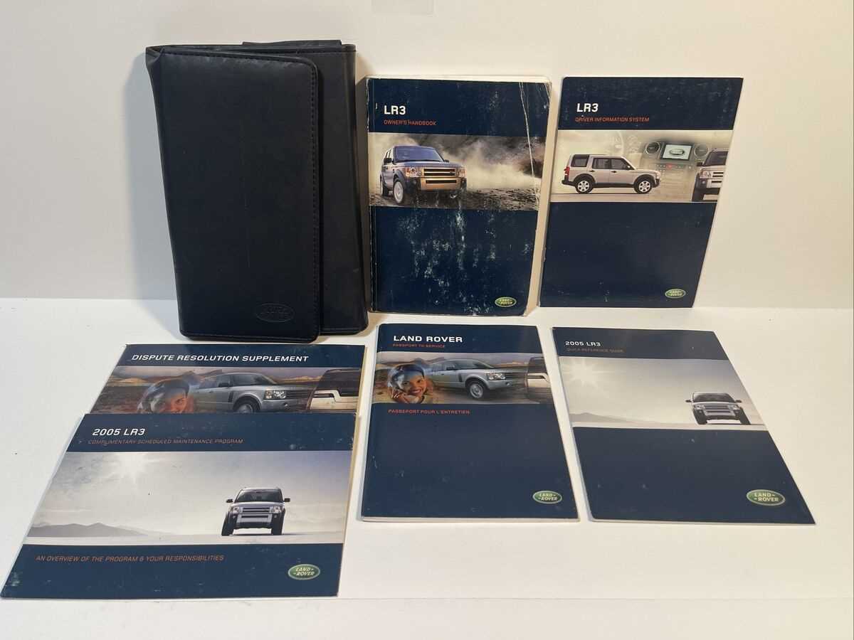 2005 land rover lr3 owners manual