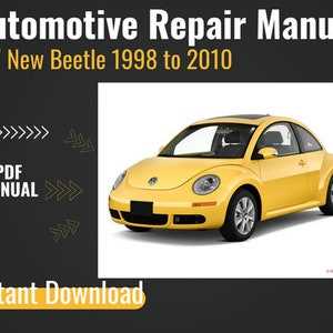 2005 vw beetle owners manual