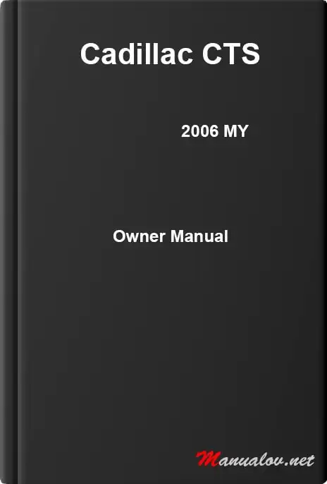 2006 cadillac cts owners manual