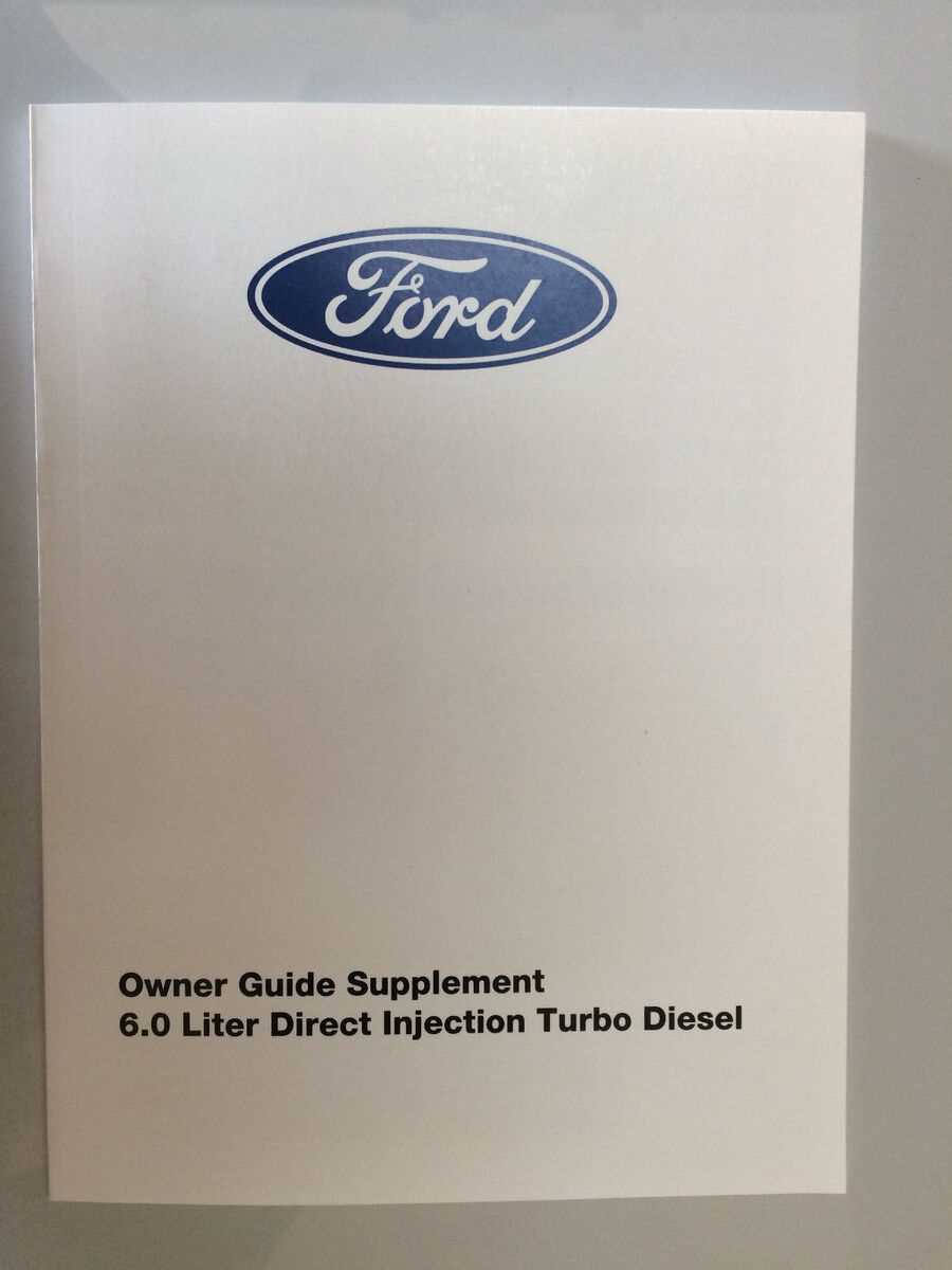 2006 f350 owners manual