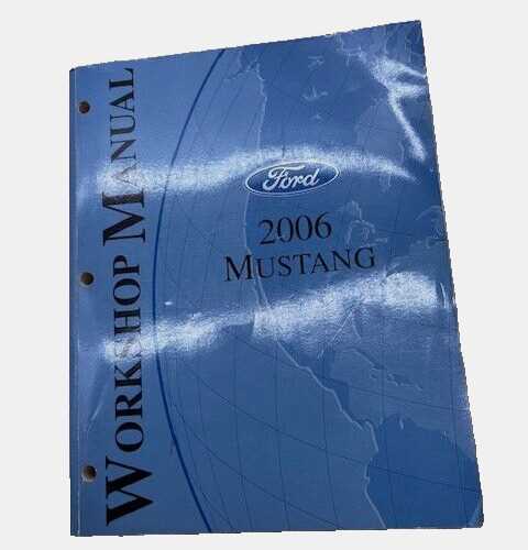 2006 ford mustang owners manual