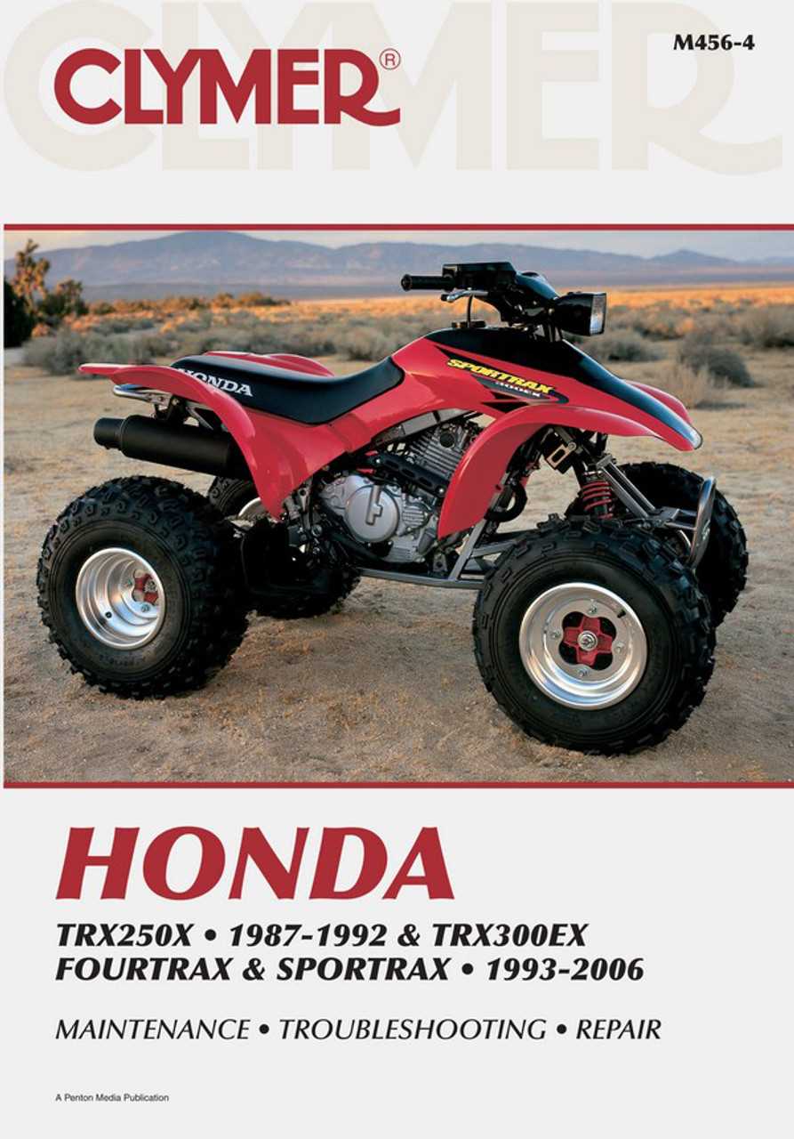 2006 honda rancher owners manual