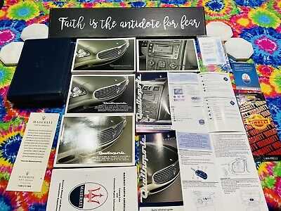 2006 maserati quattroporte owners manual